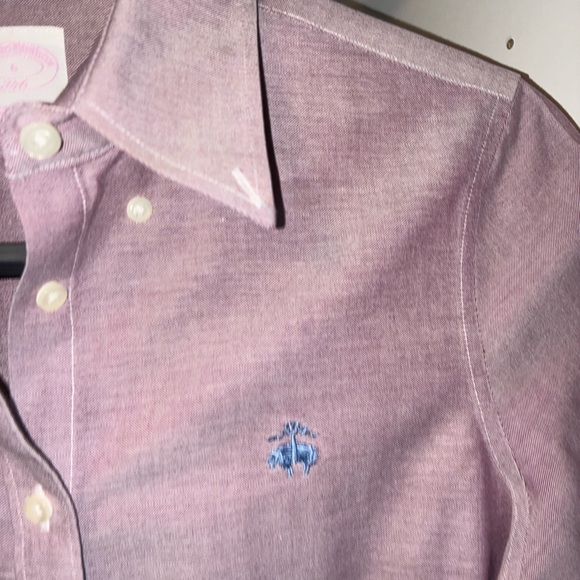 Brooks Brothers Lavender Button Down Shirt for Women - Picture 2 of 3